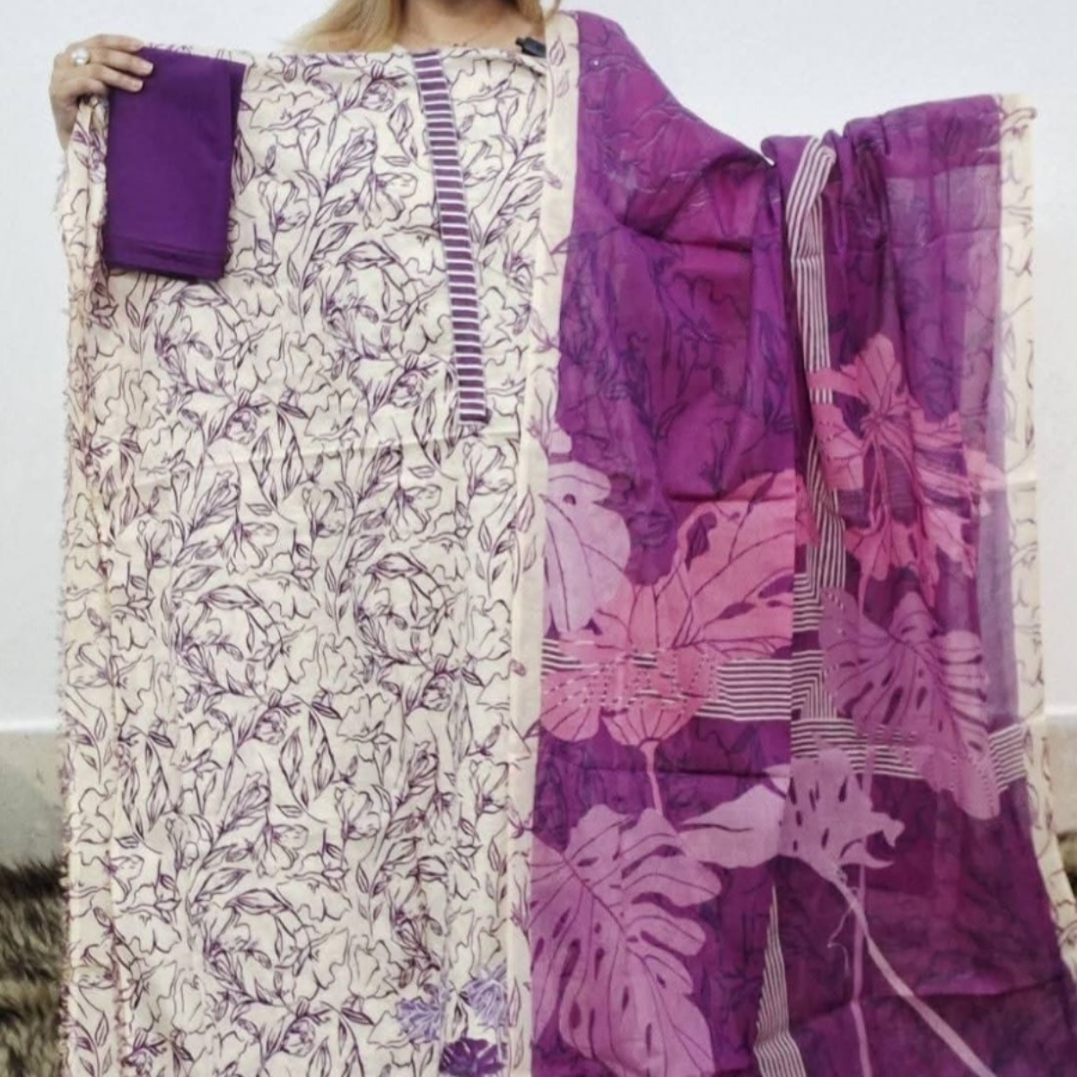 Premium Joypuri Karchupi 3-piece Code: 12568