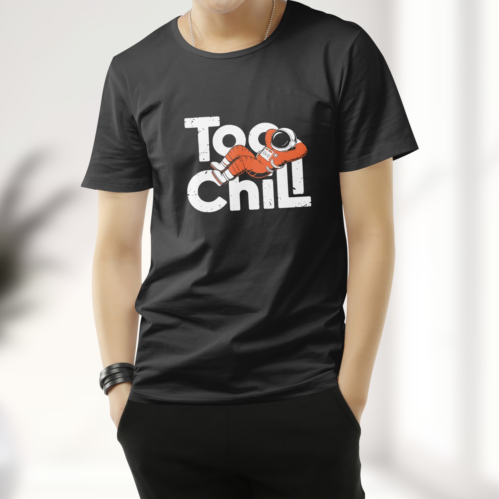 Unique Design Cotton T-Shirt Code: 11012